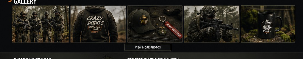 Crazy Dodo's gallery mockup